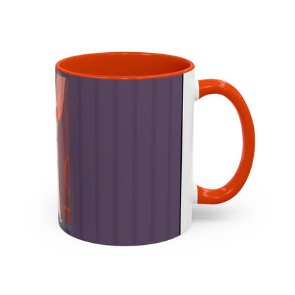 L’Entracte by Georges Lepape Colorful Mugs (11oz, 15oz)
