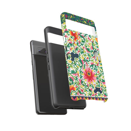 Colorful Floral Pattern by Owen Jones Phone Cases