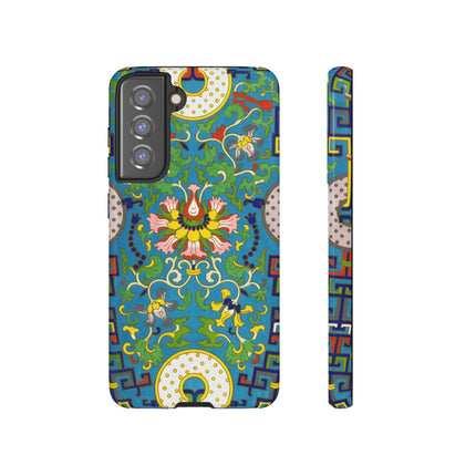 Chinese Floral Illustration by Owen Jones Phone Cases