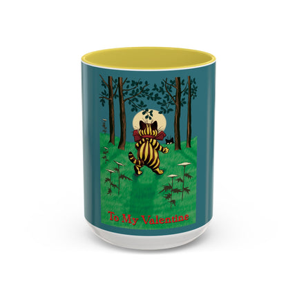 Peekaboo by Louis Wain Colorful Mugs (11oz, 15oz)