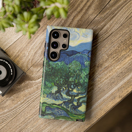 Olive Trees by Vincent Van Gogh Phone Cases