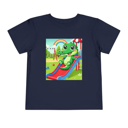 Playground Crocodile Joy Toddler Short Sleeve Tee