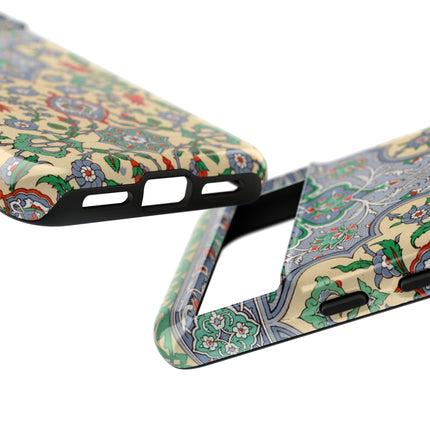 Arabic Art Pattern, Plate by Emile Prisse d’Avennes Phone Cases