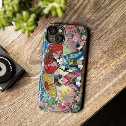Kimono Kitties Phone Cases