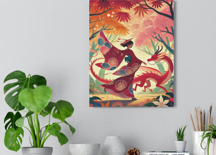 The Dragon Fairy’s Dance Giclée Art Print