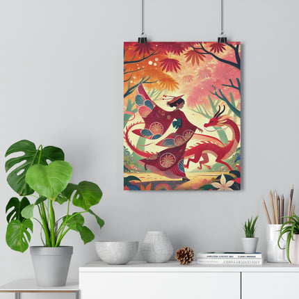 The Dragon Fairy’s Dance Giclée Art Print