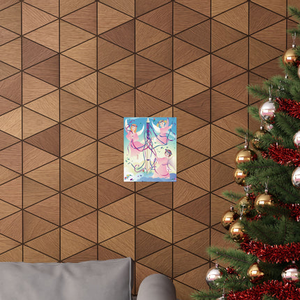 Angelic Revelry Premium Matte Vertical Posters