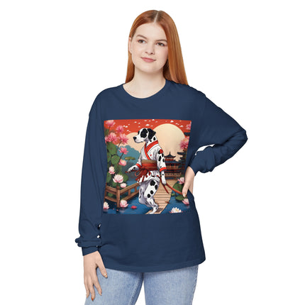 Doberman of the Rising Sun Long Sleeve T-Shirt