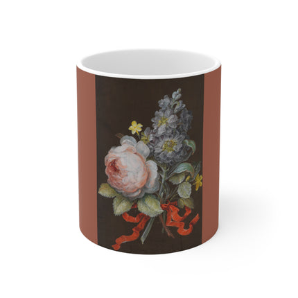 Flower Branch by Barbara Regina Dietzsch Ceramic Mug 11oz