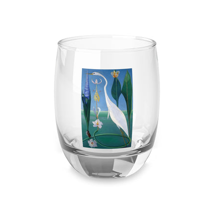 The White Heron by Joseph Stella Whiskey Glass