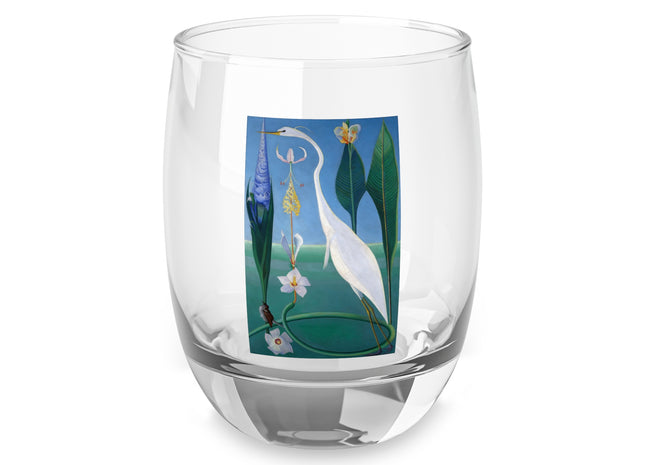 The White Heron by Joseph Stella Whiskey Glass