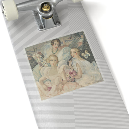 Les Femmes Fatales by Gerda Wegener Kiss-Cut Stickers (4 Sizes)