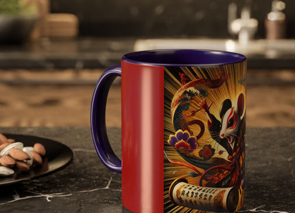 Theatrical Mouse on a Mission Colorful Mugs (11oz, 15oz)