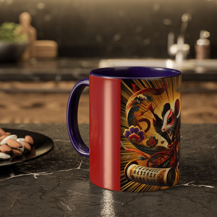 Theatrical Mouse on a Mission Colorful Mugs (11oz, 15oz)