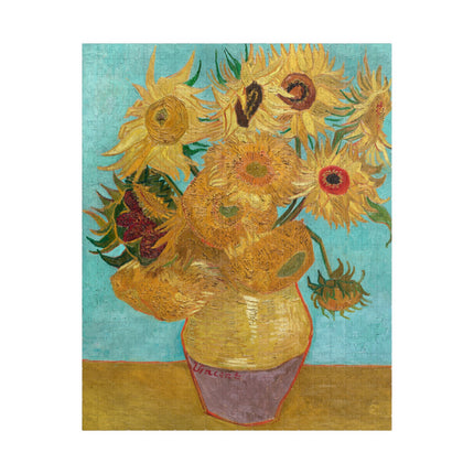 Vase with Twelve Sunflowers by Vincent Van Gogh Puzzle (110, 252, 500-Piece)