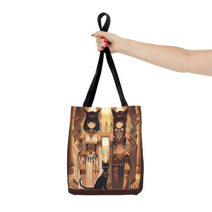 The Egyptian Priestess Cats Tote Bag – Temple Guardians & Ancient Grace