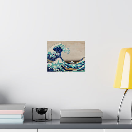 The Great Wave off Kanagawa by Katsushika Hokusai Matte Horizontal Posters