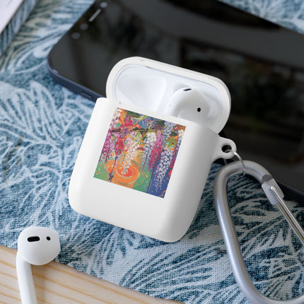 Golden Wisteria Elegance AirPods and AirPods Pro Case