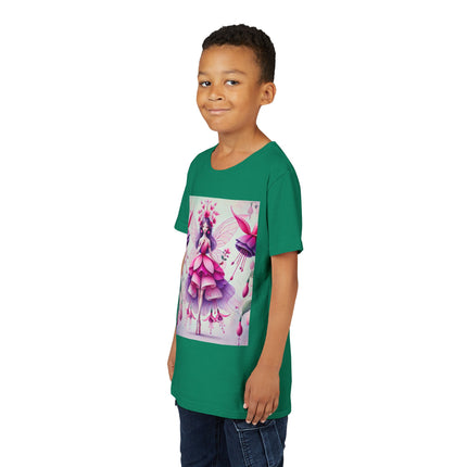 Fuchsia Fairy Youth Short Sleeve Tee