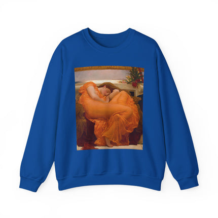 Flaming June by Frederic Leighton Heavy Blend™ Crewneck Sweatshirt
