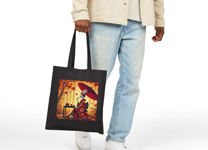 Theatrical Harvest Rabbit Cotton Canvas Tote Bag