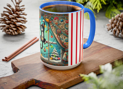 Mischief in Tinselland Colorful Mugs (11oz, 15oz)