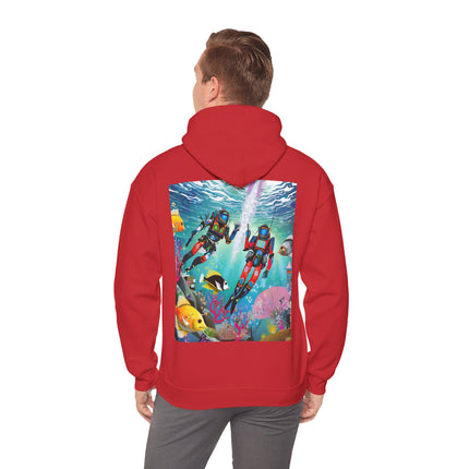 FBI Robot Dive Team – Heavy Blend™ Hooded Sweatshirt