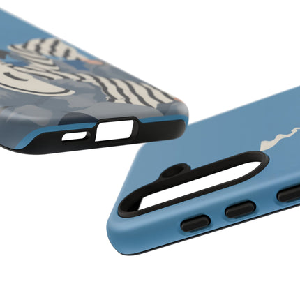 Art Deco Smoker Phone Case – Glamorous Lounging & Timeless Allure