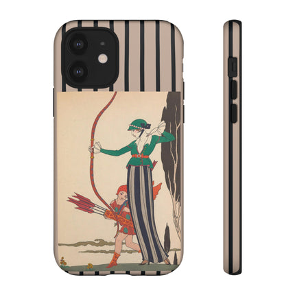 L'Arc Rouge by George Barbier Phone Cases