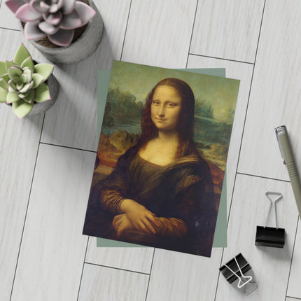 Mona Lisa by Leonardo da Vinci Postcards (envelopes included) - Bundles of 10, 30, 50 Pieces