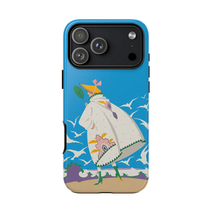 Seaside Wanderer Phone Case – Whimsical Charm & Coastal Delight