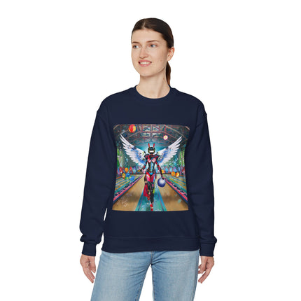 Samurai Robot Angels Unisex Heavy Blend™ Crewneck Sweatshirt