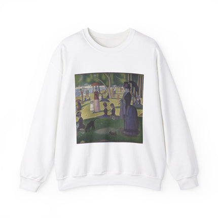 A Sunday on La Grande Jatte by Georges Seurat Heavy Blend™ Crewneck Sweatshirt