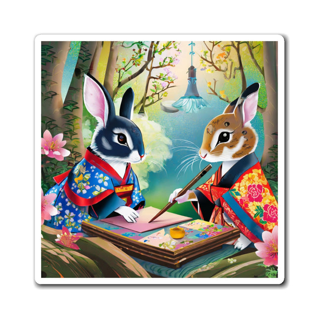 Fairy Animals Writing Wishes Magnets (3 Sizes)