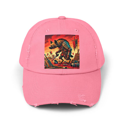 The Cunning Scavenger Unisex Distressed Cap