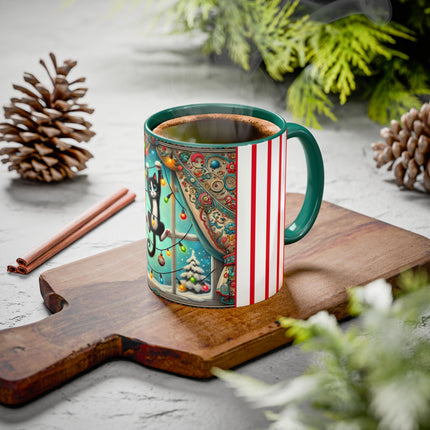 Mischief in Tinselland Colorful Mugs (11oz, 15oz)