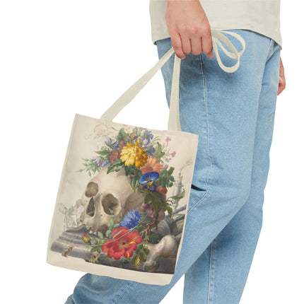 Vanitas Still Life by Herman Henstenburgh Tote Bag (AOP)