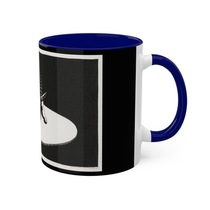“Goat” (“Blesbok”) by Samuel Jessurun de Mesquita Colorful Mugs, 11oz