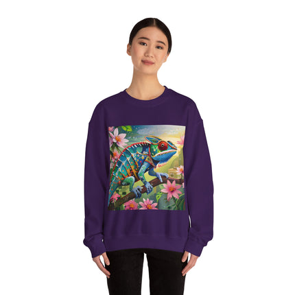 Camouflage Chameleon Unisex Heavy Blend™ Crewneck Sweatshirt