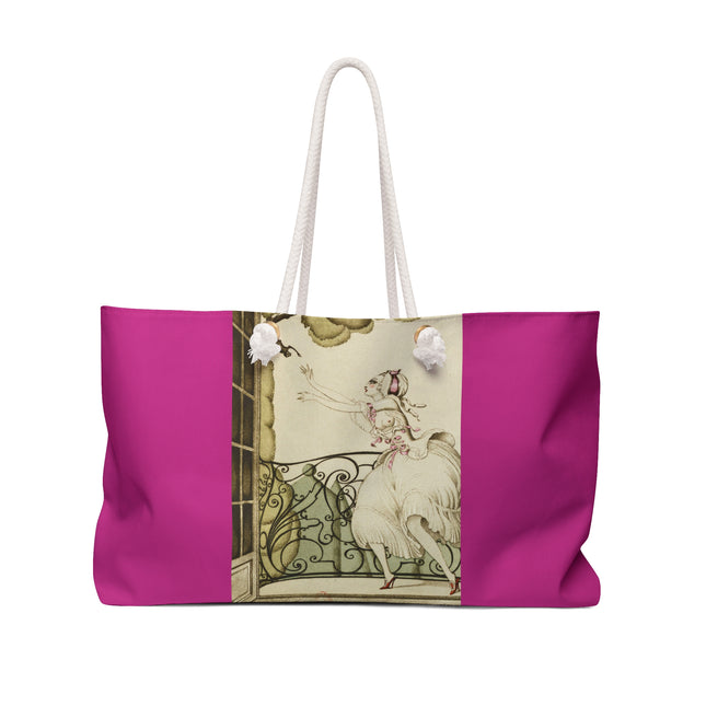 Sur talons rouges (On Red Heels) pl 02 by Gerda Wegener Weekender Bag