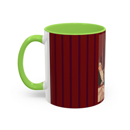 La Loge by George Barbier Colorful Mugs (11oz, 15oz)