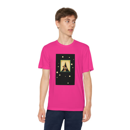 Playful Paws Youth Competitor Tee – Vintage Charm & Curious Adventure