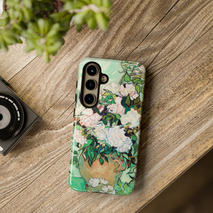 Roses by Vincent Van Gogh Phone Cases