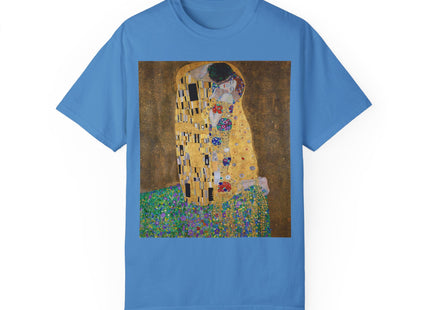 The Kiss by Gustav Klimt Unisex Garment-Dyed T-shirt