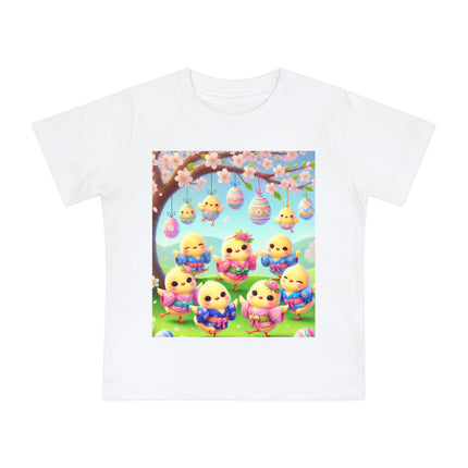 Easter Chicks and Springtime Wishes Baby T-Shirt