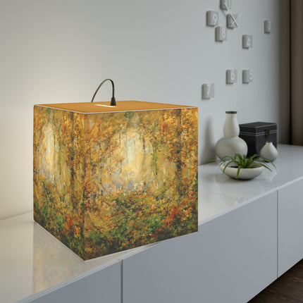 Autumn Tangle by William Henry Holmes Light Cube Lamp