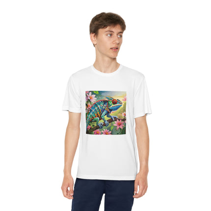 Camouflage Chameleon Youth Competitor Tee