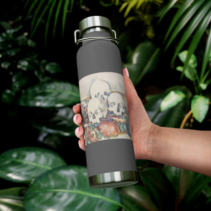 The Three Skulls by Paul Cézanne Copper Vacuum Insulated Bottle, 22oz