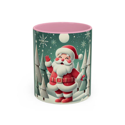 Santa's Joyful Night Colorful Mugs (11oz, 15oz)
