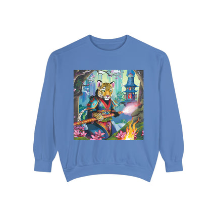 Cyberpunk Leopard Sweatshirt